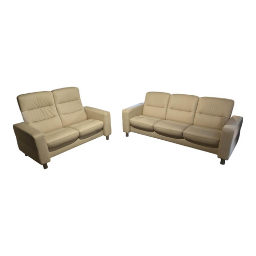 Stressless 2er set wave - 2er, leder
