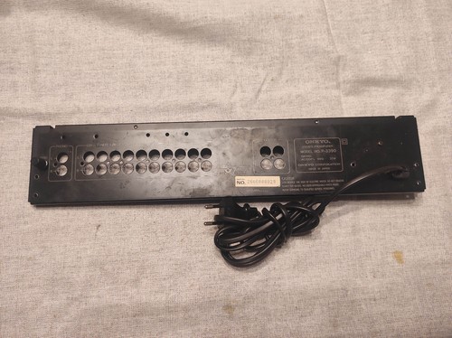 Onkyo 3390 rückseite - onkyo, rear