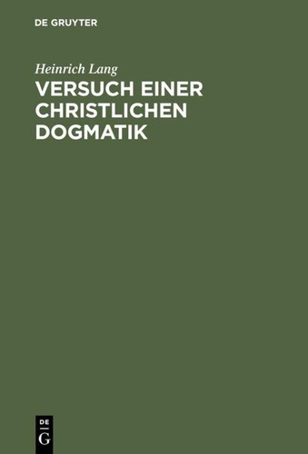 Versuch einer christlichen