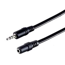 Kopfhörer Audio AUX Stereo Verlängerung Klinke Kabel 3,5mm 1,5m 2,5m 3m 5m 10m