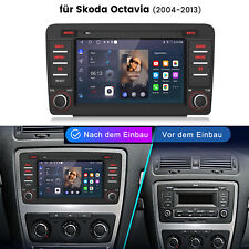 Für Skoda Octavia 2 2004-2013 Android 15 Autoradio GPS Carplay NaVI WIFI BT 64GB