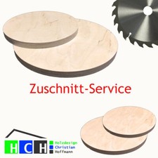 Holzscheibe rund Multiplex