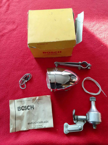 Bosch fahrradlampe chrom - fahrradlampe,