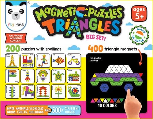 Magnet puzzle dreiecke - puzzle,