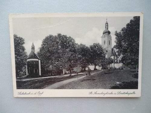 Ansichtskarte sulzbach opf - ansichtskarte,