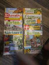 10x Gartenzeitschrift Zeitschrift Heft