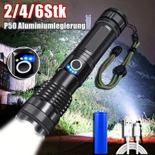 2/4/6x Taschenlampe LED