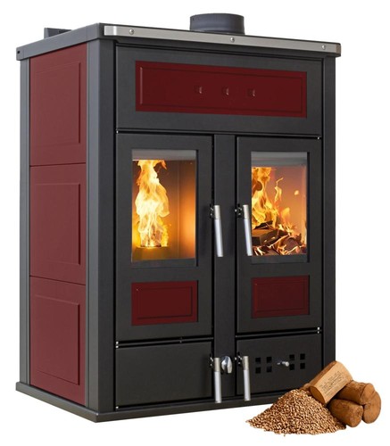 Kombi kaminofen klover fire - klover, bi-fire
