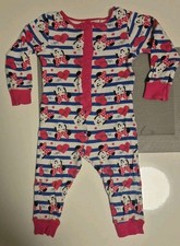 baby kleidung 86 mädchen Mini Maus Schlafanzug Süß Guter Zustand 