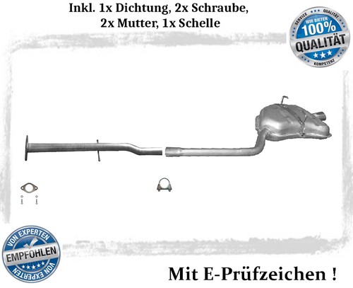 Auspuffanlage für mini one - auspuffanlage,