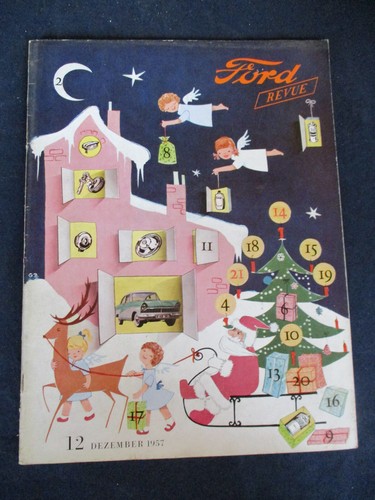 Ford revue 1957 - revue, weltkugel