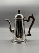 Wunderschöne Mokkakanne 800er Silber Klassizismus-Stil Italien Top Zustand