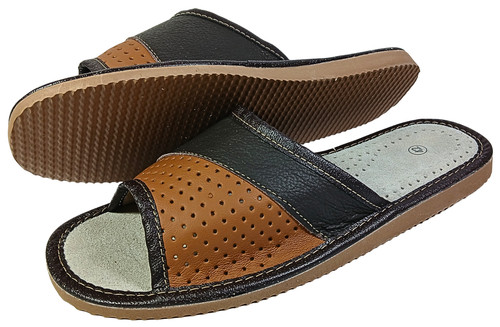 Herren hausschuhe leder - herren,