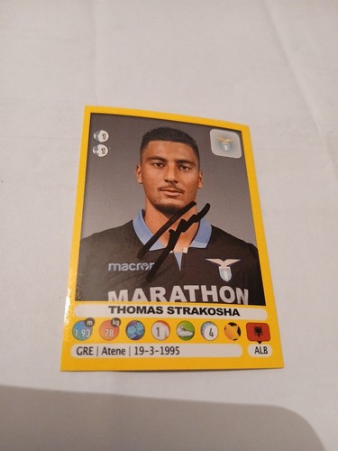 Panini sticker signiert - signiert, thomas