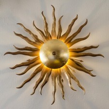 s.luce Diator L handgeschmiedete Sonne Rost- & Goldfarben