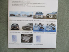 AC Schnitzer Pressemappe CD-R S5 E39 Touring ACS3 E46 Touring +Diesel Motronic