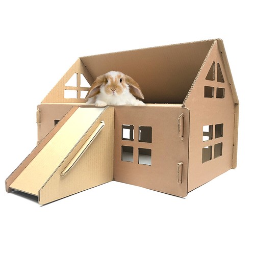 Pappe tier haus - haus, hamster