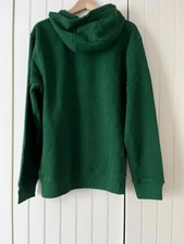Dunkelgrüner hoodie mit - dunkelgrüner,