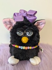 Furby 1998 Schwarz Witchs Cat