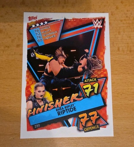 Wwe card 220 rhea ripley - card, #