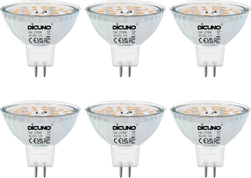 Gu5 led lampen 12v - led, 5w