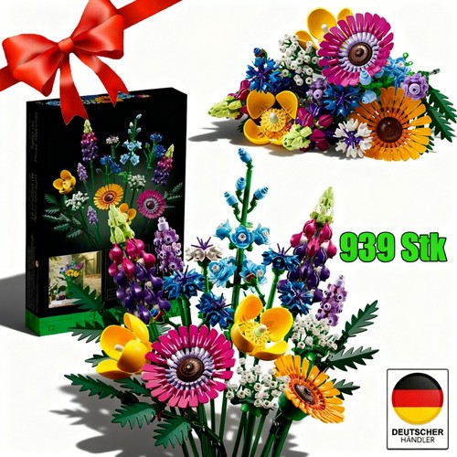 939 stück blumen bausteine - 939,