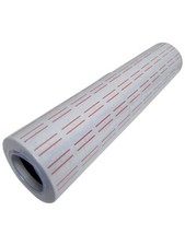 4000 Etiketten in Weiß