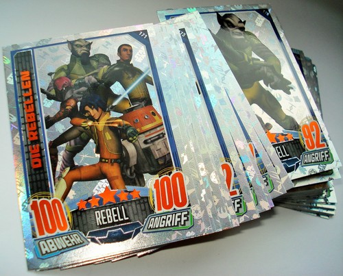 Topps star wars rebel attax - star,