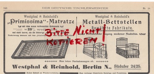 Berlin werbung 1904 - berlin,, 1904,