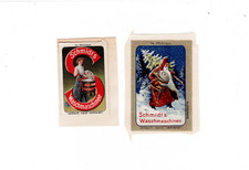 2 alte Reklamemarken für Waschmaschine d. Firma Schmidt in Saalfeld in Thüringen
