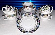 Retsch Wunsiedel Bavaria Porzellan Mokka-/Espressotassen - 5 Sets