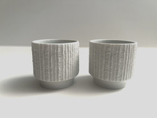 VTG MCM PAIR OF ARCTA WHITE