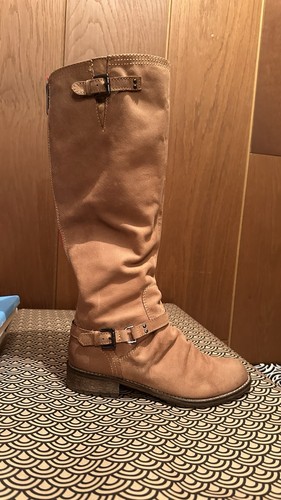 Spm kniehohe leder stiefel - spm,