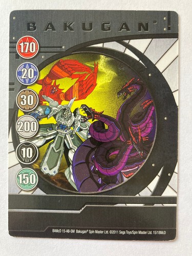 Bakugan karte 2011 bamcd - karte, *