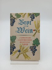 Brot und Wein. Jahresgabe 1941