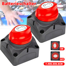 2x Batterie Trennschalter 300A