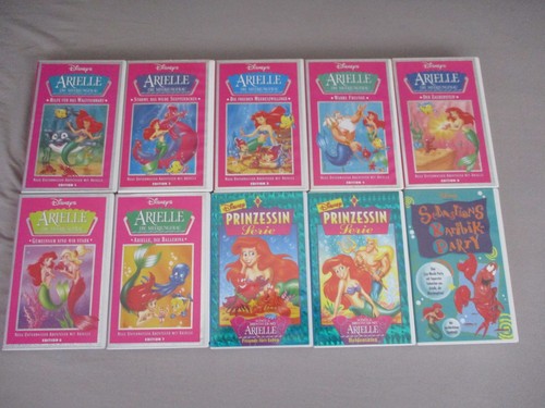 Vhs arielle die meerjungfrau - arielle,