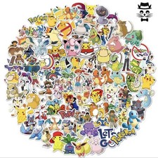 100x Pokemon Sticker Set Anime