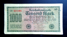 Reichsbanknote 1000 Mark, vom