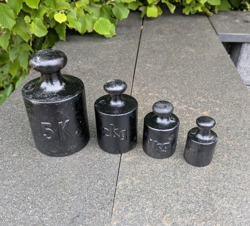 Alte eisen gewichte - alte,