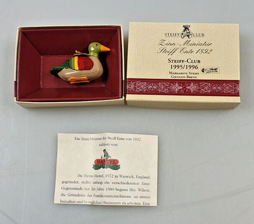 Steiff club zinn miniatur - steiff,