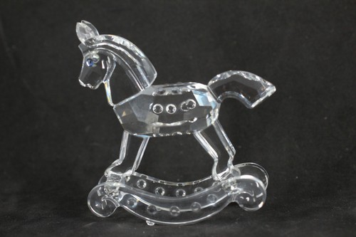 Swarovski figur pferd - swarovski, schaukel