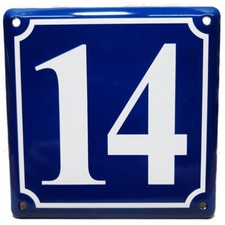 Hausnummernschild 150mm - , x