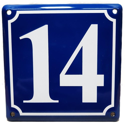 Hausnummernschild 150mm - , x