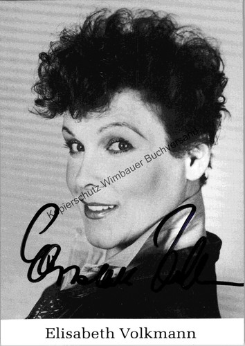Original autogramm elisabeth - original,