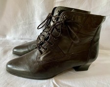 Medicus Stiefelette mit RV  in Dunkelbraun Leder Grösse 40 (UK-6 /2) Luftpolster