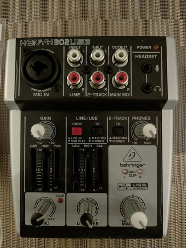 Behringer xenyx 302usb mixer - behringer,