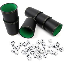 5 Würfelbecher Knobelbecher