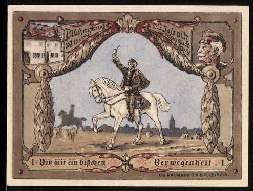 Notgeld jessnitz 1921 - notgeld,