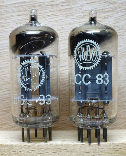 Pair valvo ecc83 nos - |,